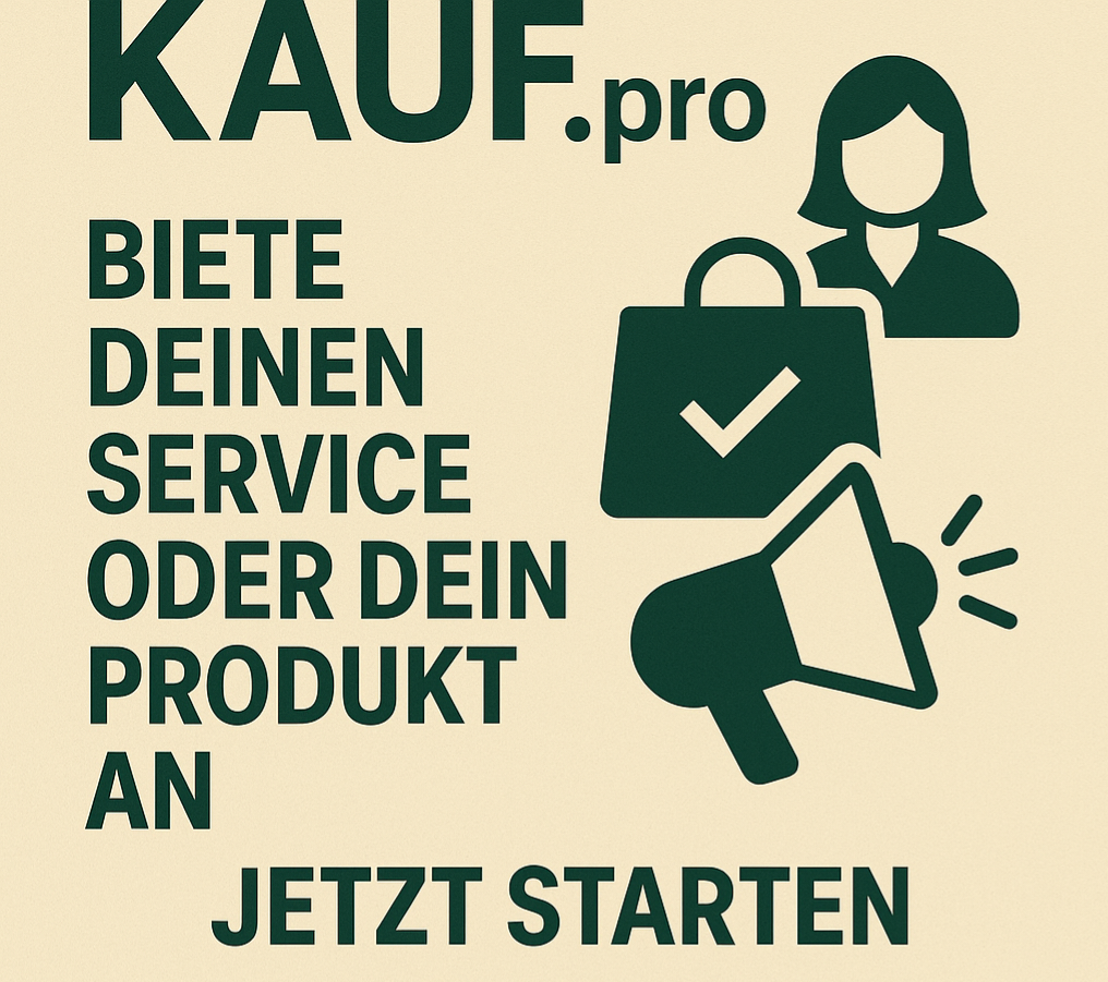 KAUF.PRO – Your own name on the Internet. Easy and straightforward - annual fee