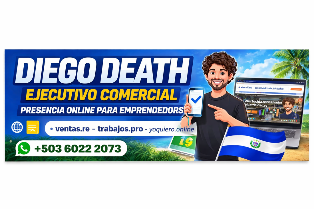 Diego "Death" Muñoz Ejecutivo Comercial – Presencia Online para Emprendedores
